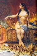 Oscar Pereira da Silva Odalisque oil painting picture wholesale